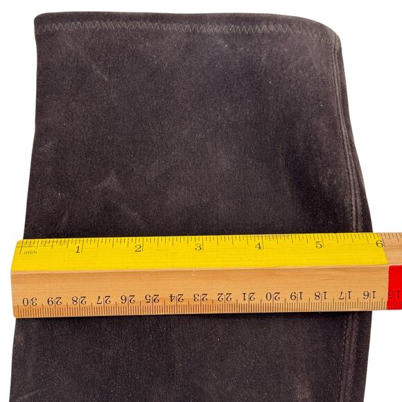 Stuart Weitzman Knee High Stretch Platform Boots SZ 9 Womens Brown Tall Stiletto - Picture 11 of 12